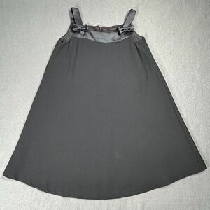 Nicole Miller Dress Sleeveless Bow Accent‎ Party Dress girls Size 6 whimsical